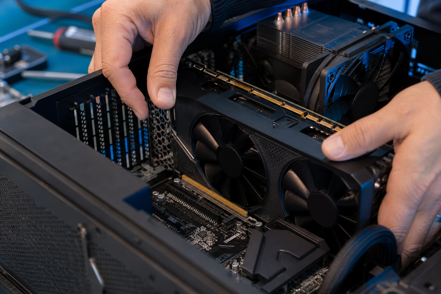 Assemblaggio e cable management